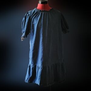 Elegant Blue Midi Dress